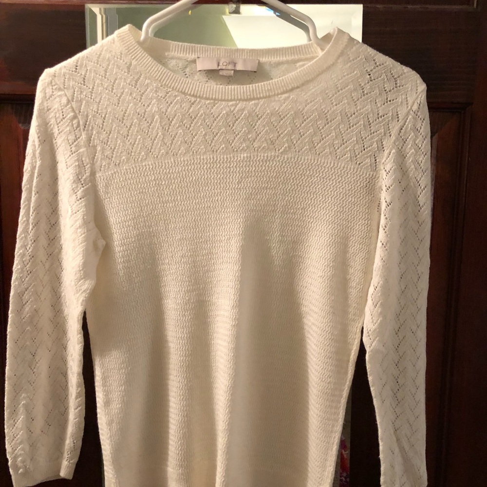 Loft three-quarter top